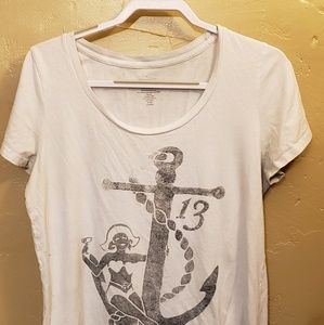 Torrid t shirt nautical size 1x